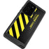 Black and Yellow Stripes Galaxy Note20 Ultra 5G Waterproof Case